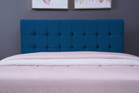 Blue headboard store