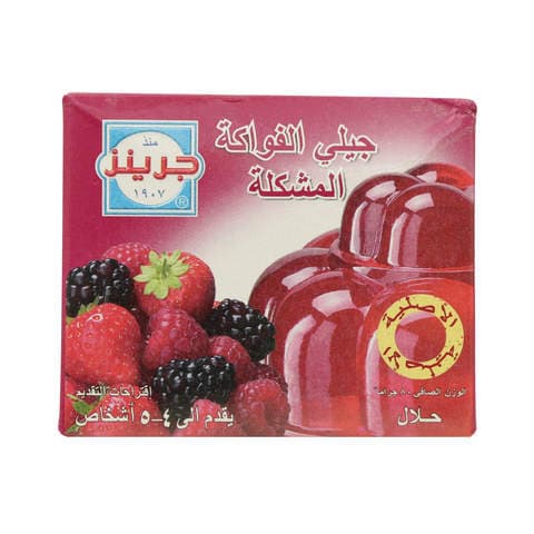 Green&#39;s Mixed Fruit Jelly 80g