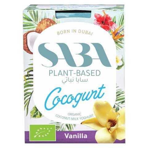 Saba Plant Based Vanilla Coconut Milk Yoghurt 115g