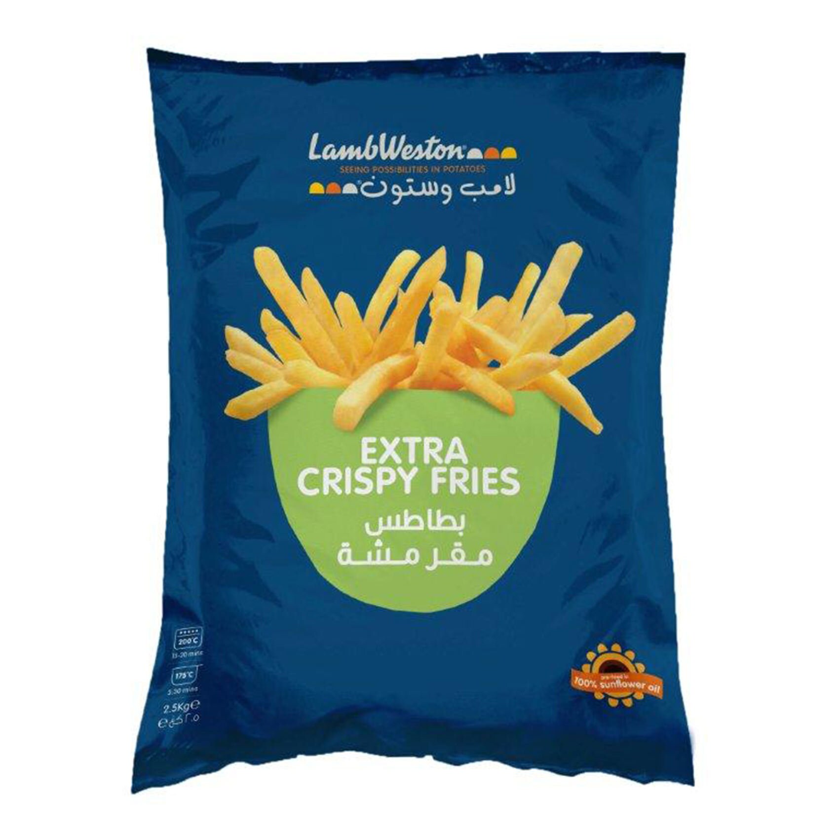 Buy Lambweston stealth french fries 2.5 kg Online - Shop Frozen Food on ...