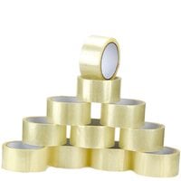lavish 11 Roll/Pack sealing tape OPP sealing tape packing label Clear Carton Box Sealing Packaging Tape Office Adhesvie Tape