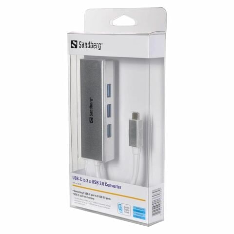 Sandberg USB-C To USB 3.0 Converter White