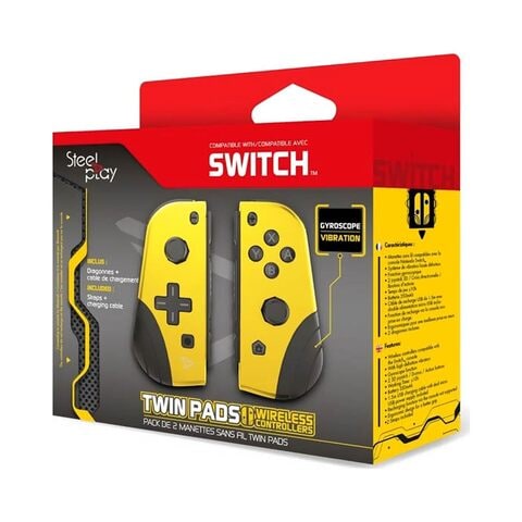 Steelplay Twin Pads Wireless Controller For Nintendo Switch Yellow