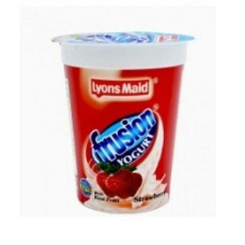 Lyons Maid Frusion Strawberry Yogurt 150ml x Pack of 6