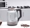 Olsenmark OMK2394 Illuminating Glass Kettle   Boil Dry Protection &amp; Auto Shut Off   Fast Boil &amp; Easy to Clean   Ideal for Hot Water, Tea or Coffee   1.8L Cordless Kettle   1500W