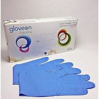 Gloveon Nitrile Powder-Free Hand Gloves (Large/Blue) Box of 100