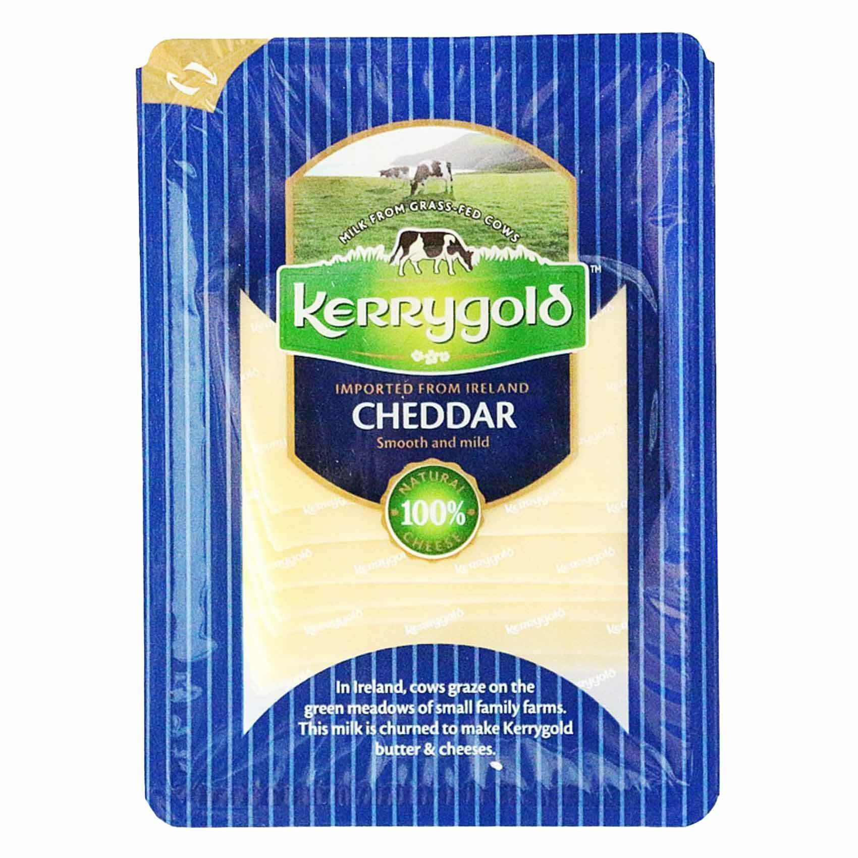 Buy Kerrygold Irish Cheddar Slices 150g Online Shop Fresh Food on