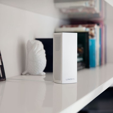 Linksys Wireless Modular True Whole Home Wi-Fi Mesh System WHW0302 Velop Tri-Band AC4400  Pack