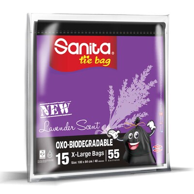 Buy Sanita Club Biodegradable Garbage Bags, XX-Large, 70 Gallons