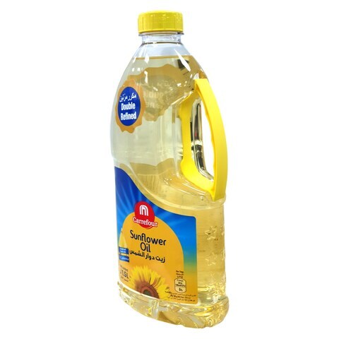 Carrefour Double Refined Sunflower Oil 1.5L
