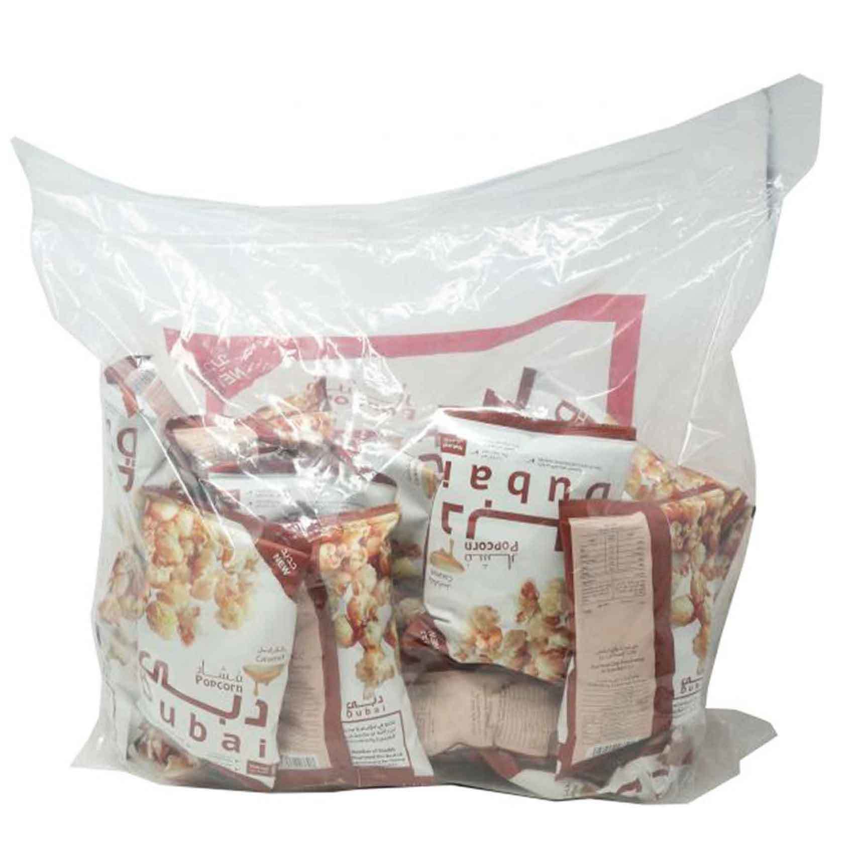 Buy Dubai Natural Caramel Popcorn 40g x Pack of 25 Online Shop Food