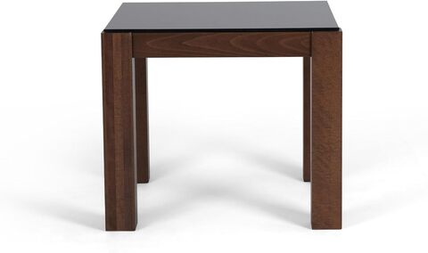 Solid wood deals end table