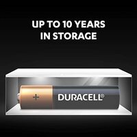 Duracell - AAA 1.5V Alkaline LR03 / MN2400 Batteries Long Lasting Power - Pack of 20 - 10 Years Shelf Life
