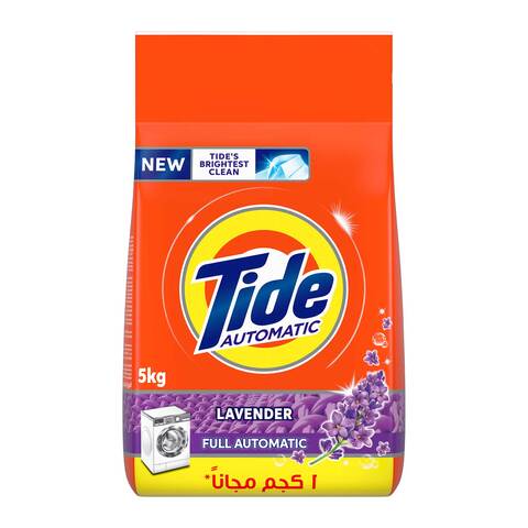 Tide Automatic Detergent Powder - Lavender Scent - 5 Kg