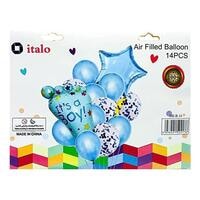 Italo Baby Boy Theme Foil Balloon
