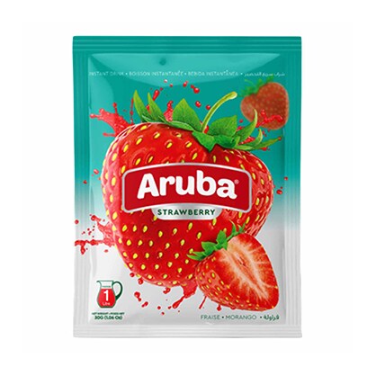Aruba Strawberry Instant Drink 30GR