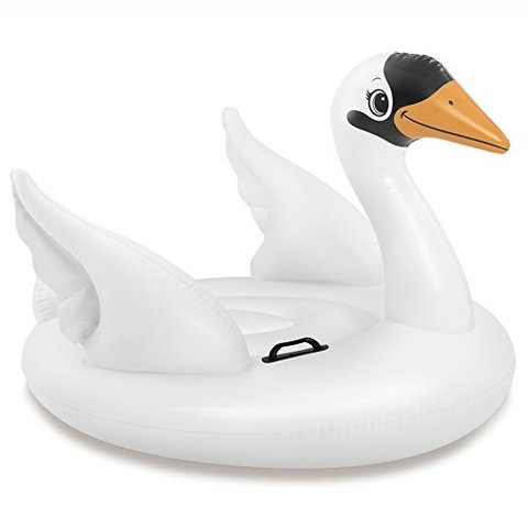 Intex Swan Inflatable Ride-On, 51&quot; X 40&quot; X 39&quot;, for Ages 3+