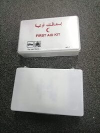First Aid Kit Set 42-Piece White 21cm