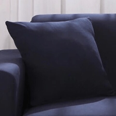 DEALS FOR LESS - Stretchable Cushion Cover For Sofa, Bedroom, Car Seat cushion, kids room, Blue Color.