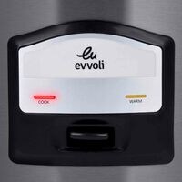 Evvoli 6.5L 2-in-1 Rice Cooker with Steamer 750W, EVKA-RC6501S