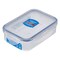 Lock &amp; Lock Rectangular Short Food Container With Divider 360ml
