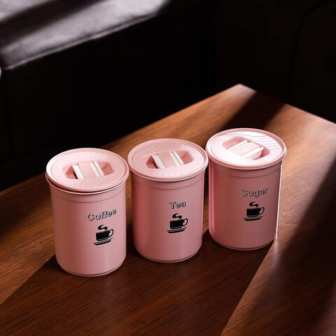 Coffee and tea canister hot sale sets