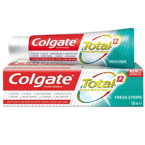 Colgate Toothpaste Total Fresh Stripe 100 Ml