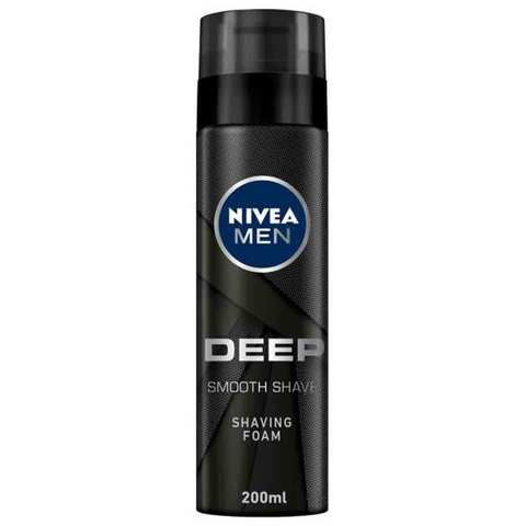 Nivea Deep Shaveing Foam For Men 200 Ml