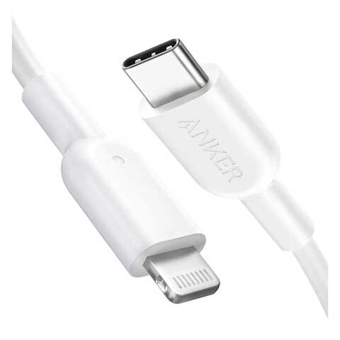 Anker Powerline USB-C To Lightnig Charging Cable 6ft White