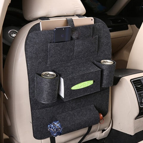 Buy Universal Passenger Driver Side Car Seat Gap Storage Box For Pocket  Organizer Phone Holders 1 Pcs Multi colour Black Online - Shop Automotive  on Carrefour Saudi Arabia