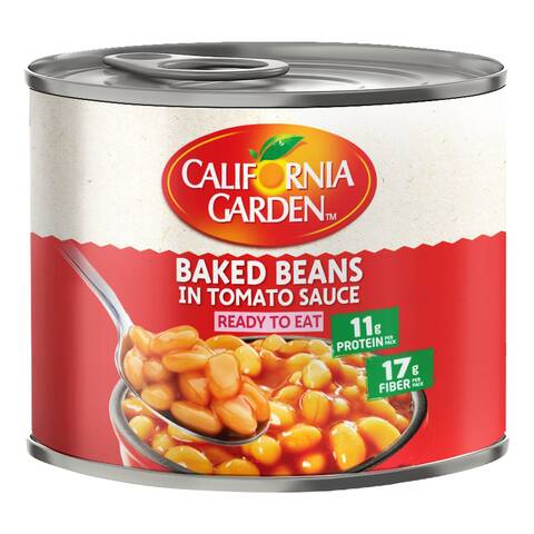 California Garden Ready To Eat Baked Beans In Tomato Sauce 220g