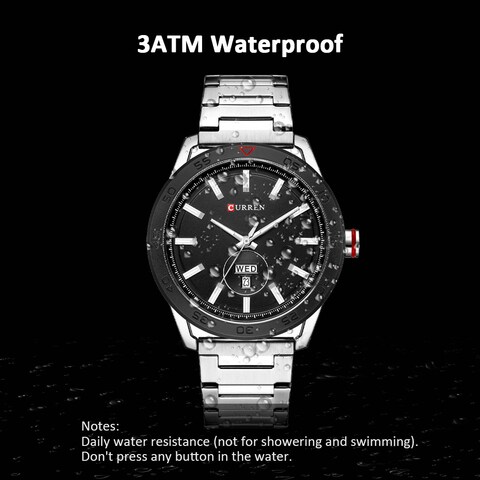 CURREN- 8331 Man Watch Man Sport Watch Man Waterproof Outdoor Wristwatch Quartz Watch Male Watch Military Army Watch for Men