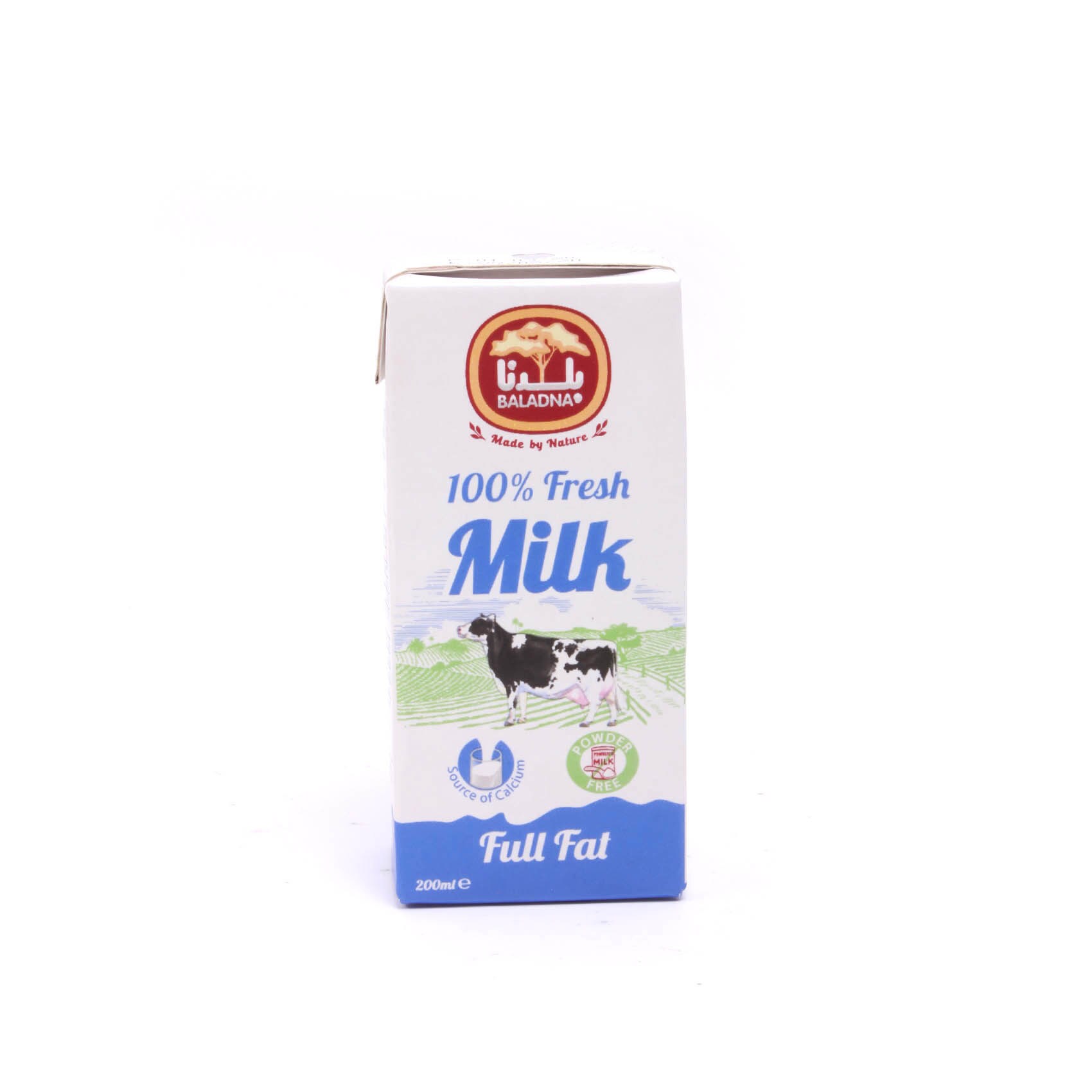 Buy Baladna Long Life Milk Full Fat 200ml