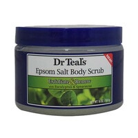 Dr Teal&#39;s Epsom Salt Body Scrub With Eucalyptus And Spearmint White 454g