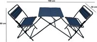 One-Piece Table and Chairs Set Camping Foldable Outdoor Table and Chairs Set