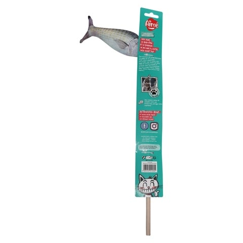 Buy Agrobiothers Aime Fishing Rod Cat Toy Multicolour 40cm Online - Shop  Pet Supplies on Carrefour UAE