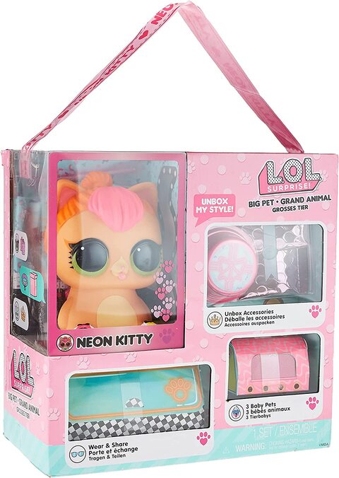 Lol pets clearance neon kitty