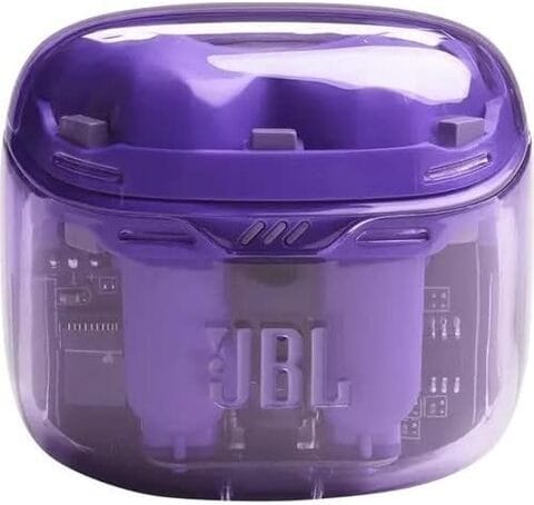 JBL Tune Flex True Wireless Noise Cancelling Earbuds, Pure Bass, ANC + Smart Ambient, 4 Microphones, 32H Of Battery, Water Resistant &amp; Sweatproof, Comfortable Fit - Ghost Purple, JBLtflexgpur