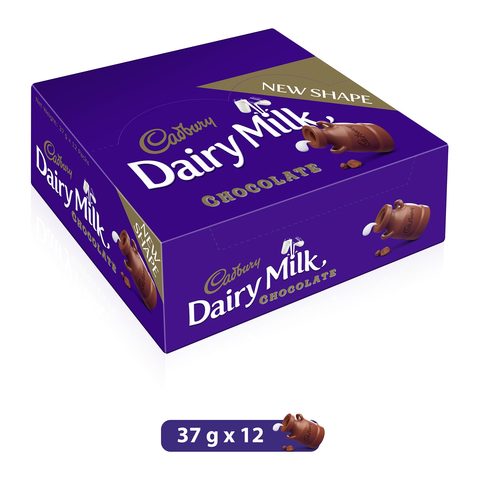 Cadbury Dairy Milk Chocolate 37g 12 price in Saudi Arabia | Carrefour