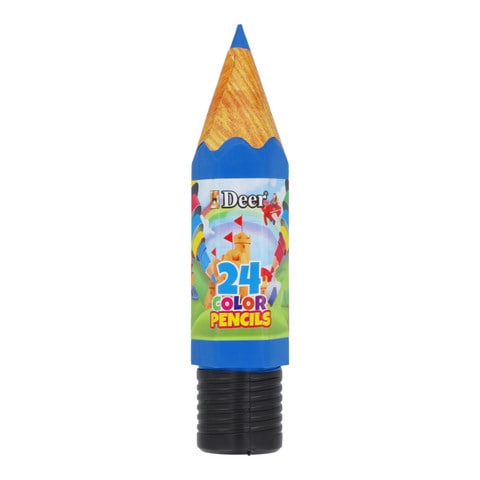 Buy Deer 24 Color Pencils Online | Carrefour Pakistan