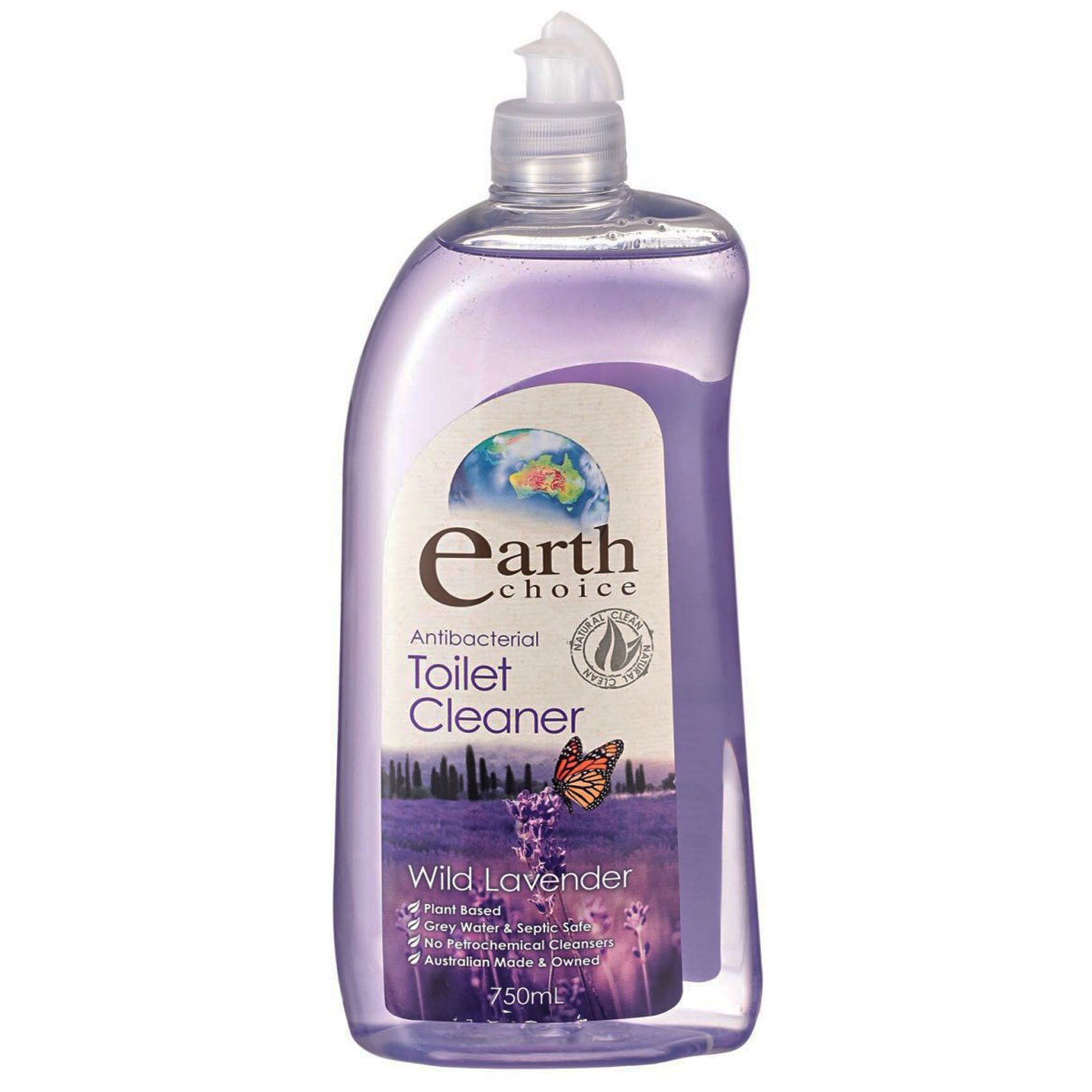 Buy Earth Choice Antibacterial Toilet Cleaner Wild lavender 750ml