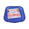 Pyrex Cook &amp; Go Square Dish With Lid Blue And Clear 1.9L