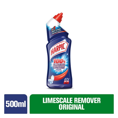 Harpic Original Toilet Cleaner 100% Limescale Remover, 500ml