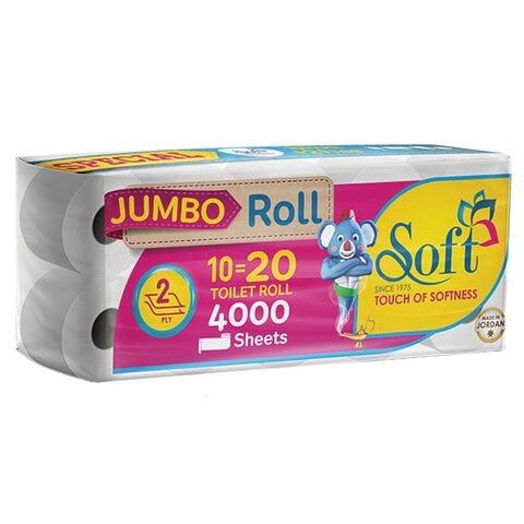 Soft Toilet Paper 2Ply 10 Roll