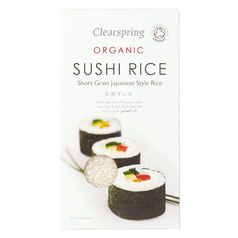 Clearspring Short Grain Japanese Style Organic Sushi Rice 500g