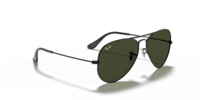 Ray-Ban Unisex Full Rim Aviator Classic Black Sunglasses RB3025-L2823
