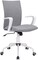 LANNY Office Desk Hydraulic Study Video Chair LK1042 GREY with Adjustable Height, Swivel 360&deg; and Wheel - Modern Computer Home Task Arms Chairs