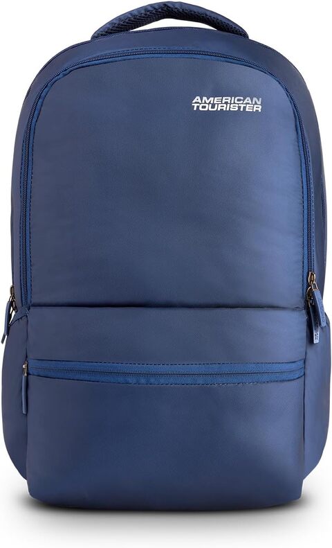 American tourister outlet navy blue backpack