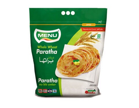 Menu Whole Wheat Paratha 20Pc