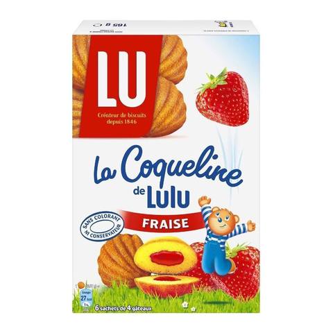 Lu Coqueline Strawberry 165g